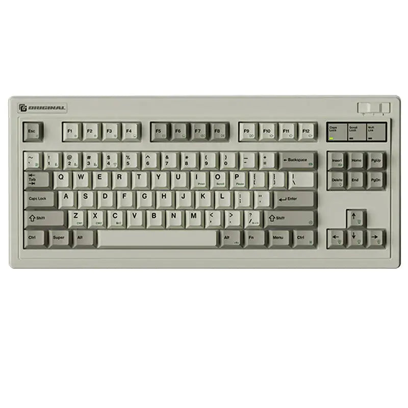 FL¡¤ESPORTS OG87 Retro Wireless Mechanical Keyboard -  keycapcovers