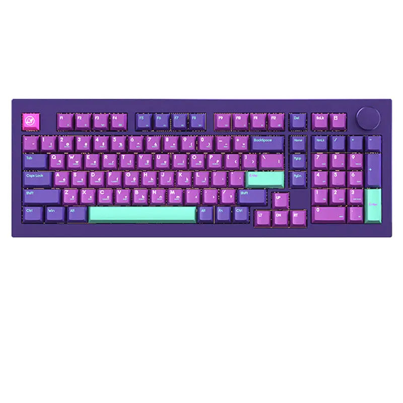 JAMESDONKEY RS2 Cyberpunk Aluiminum Wireless Mechanical Keyboard -  keycapcovers