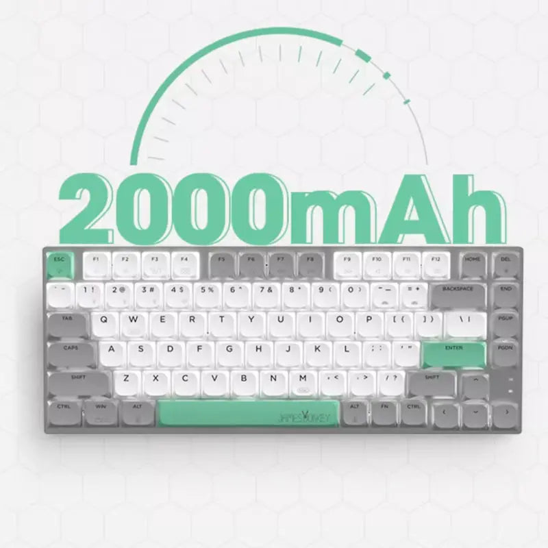 JAMESDONKEY S1 Low Profile Wireless Mechanical Keyboard -  keycapcovers