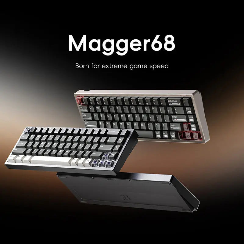 Black Myth Wukong Recommended Gaming Keyboard | LUMINKEY Magger 68 HE Aluminum Magnetic Switch Gaming Keyboard LUMINKEY