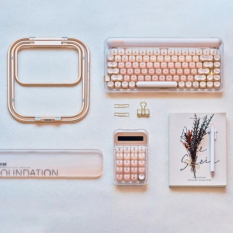 Lofree DOT Liquid Foundation Mechanical Keyboard -  keycapcovers