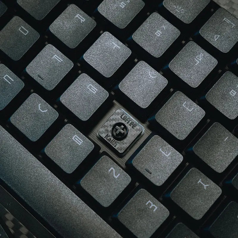 Lofree Edge Low Profile Carbon Fiber & Mg Alloy Mechanical Keyboard The Lightest Lofree