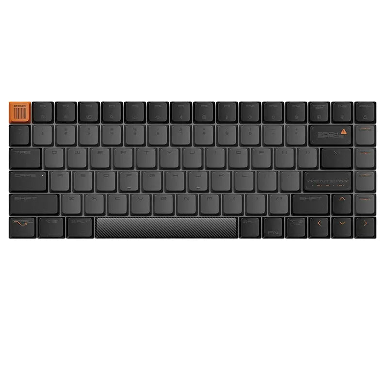 Lofree Edge Low Profile Carbon Fiber & Mg Alloy Mechanical Keyboard The Lightest Lofree