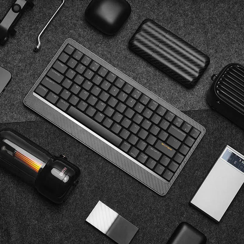 Lofree Edge Low Profile Carbon Fiber & Mg Alloy Mechanical Keyboard The Lightest Lofree