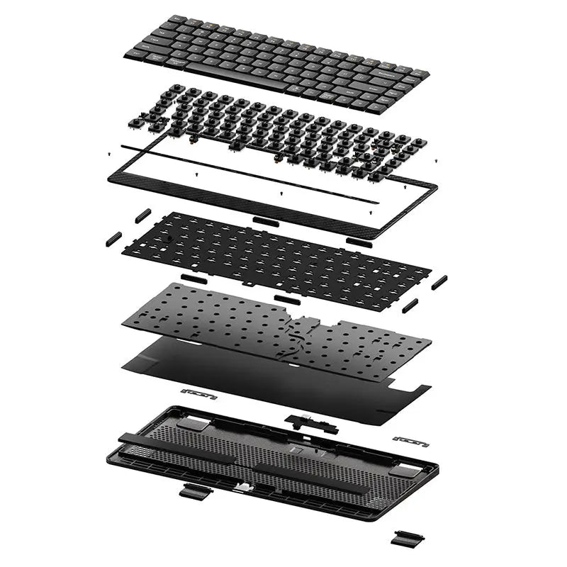 Lofree Edge Low Profile Carbon Fiber & Mg Alloy Mechanical Keyboard The Lightest Lofree