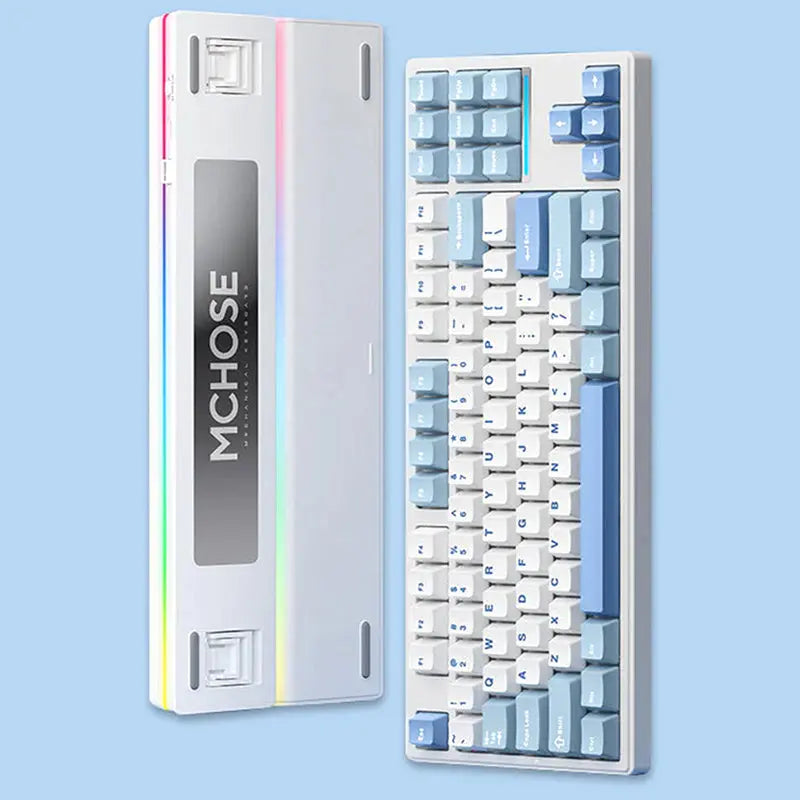 MCHOSE K87 Wireless Gasket Mechanical Keyboard -  keycapcovers