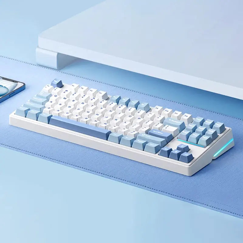 MCHOSE K87 Wireless Gasket Mechanical Keyboard -  keycapcovers