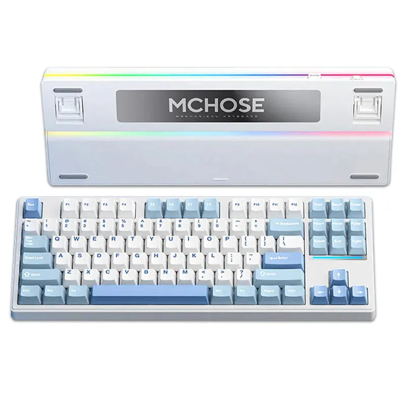 MCHOSE K87 Wireless Gasket Mechanical Keyboard -  keycapcovers