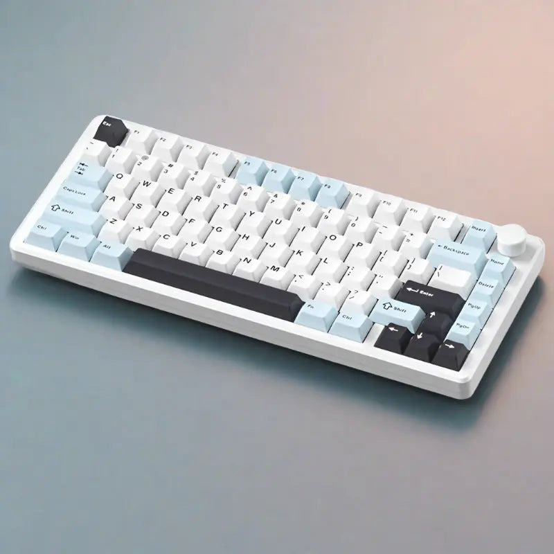 MONKA A75 Aluminum Tri-Mode Wireless Mechanical Keyboard -  keycapcovers