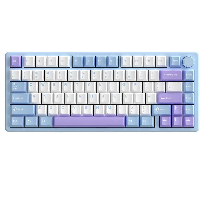 MONKA A75 Aluminum Tri-Mode Wireless Mechanical Keyboard -  keycapcovers