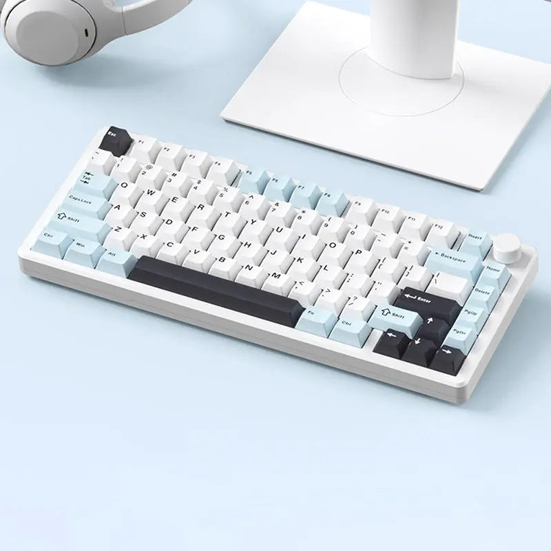 MONKA A75 Aluminum Tri-Mode Wireless Mechanical Keyboard -  keycapcovers