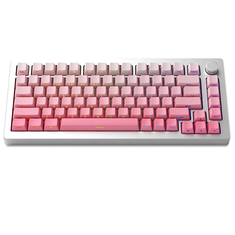 MonsGeek M1W Aluminum Wireless ANSI Mechanical Keyboard Side-Printed Keycaps -  keycapcovers