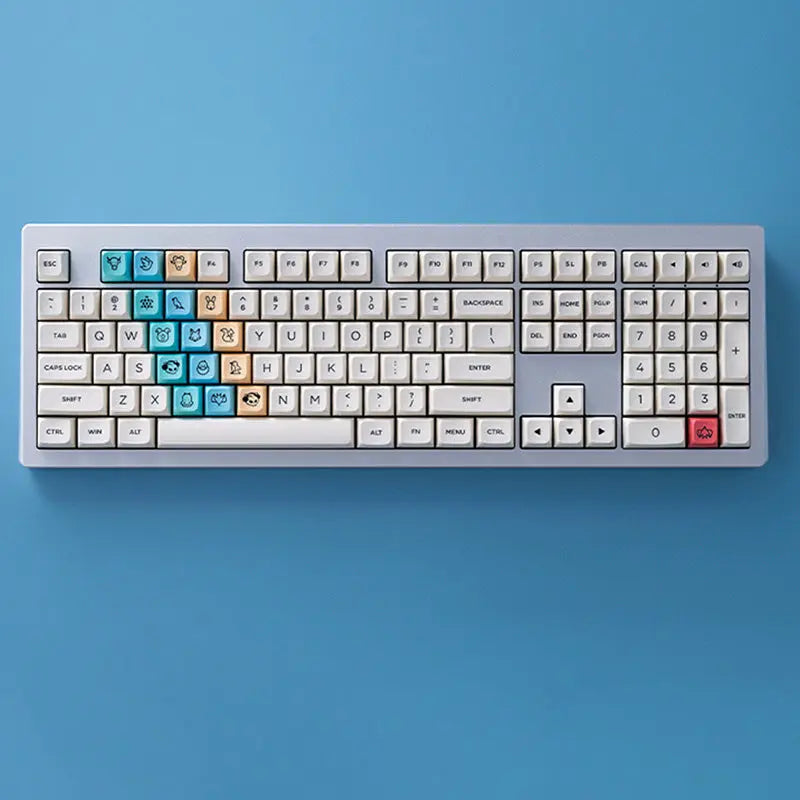 MonsGeek M5 Aluminum Mechanical Keyboard -  keycapcovers