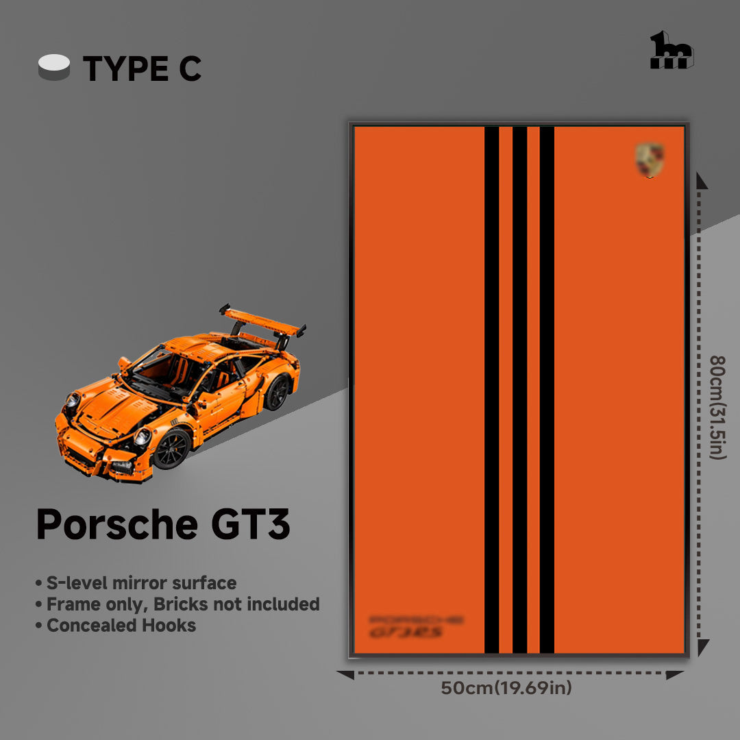 Wall Display Frame For LEGO® Technic™ Supercar