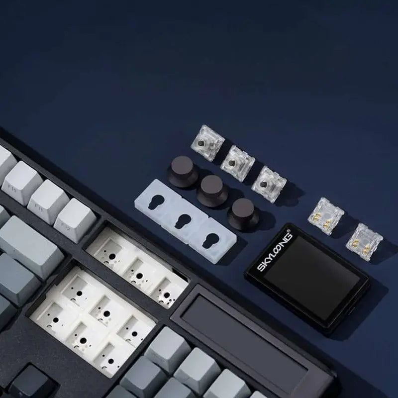 SKYLOONG GK104Pro Dual-Screen Wireless Mechanical Keyboard with Calculate -  keycapcovers