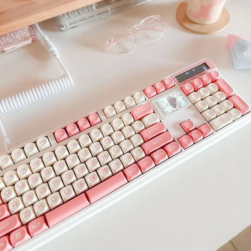 SKYLOONG GK104Pro Dual-Screen Wireless Mechanical Keyboard with Calculate -  keycapcovers
