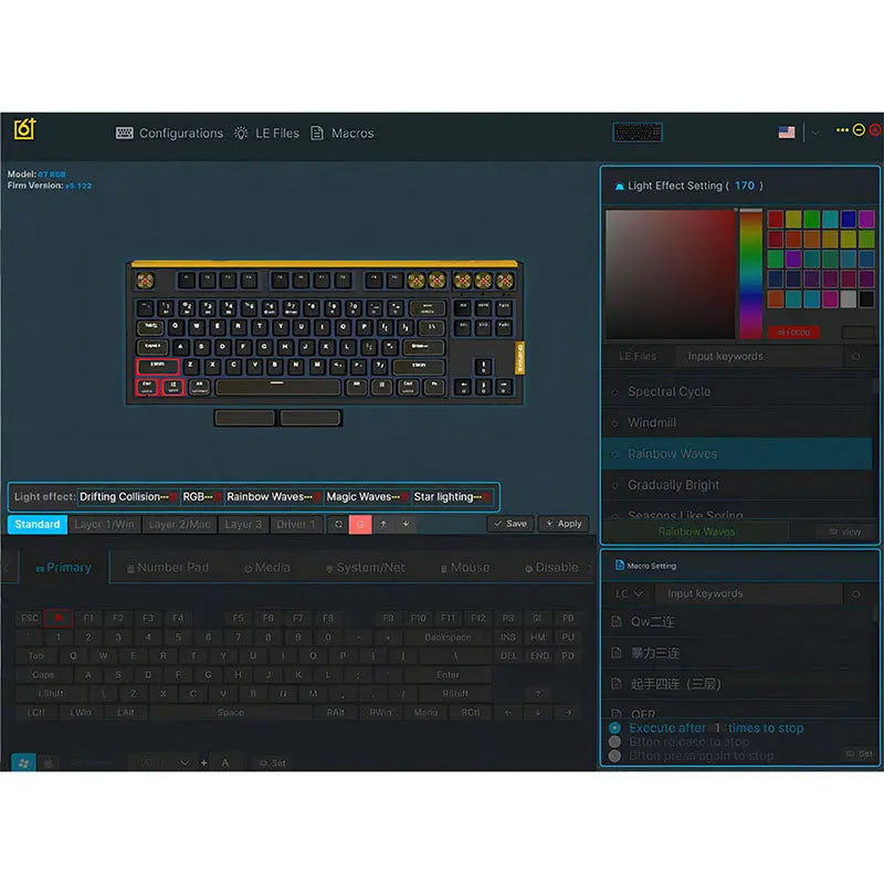 SKYLOONG GK104Pro Dual-Screen Wireless Mechanical Keyboard with Calculate -  keycapcovers