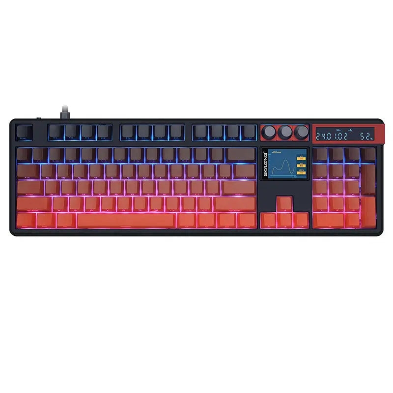 SKYLOONG GK104Pro Dual-Screen Wireless Mechanical Keyboard with Calculate -  keycapcovers