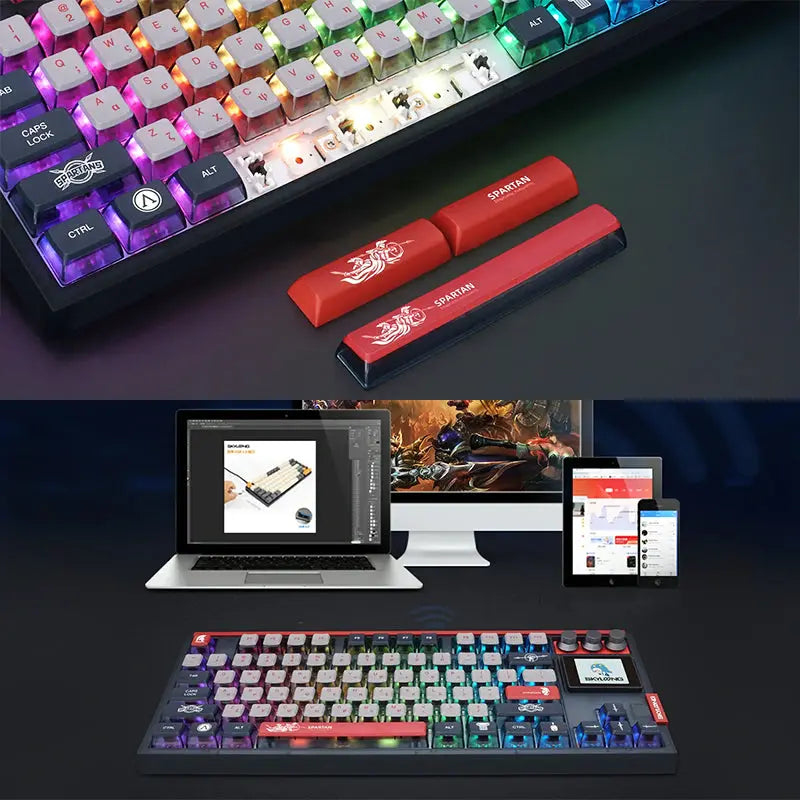 SKYLOONG GK87Pro Christmas Keyboard Combo Christmas Gift -  keycapcovers