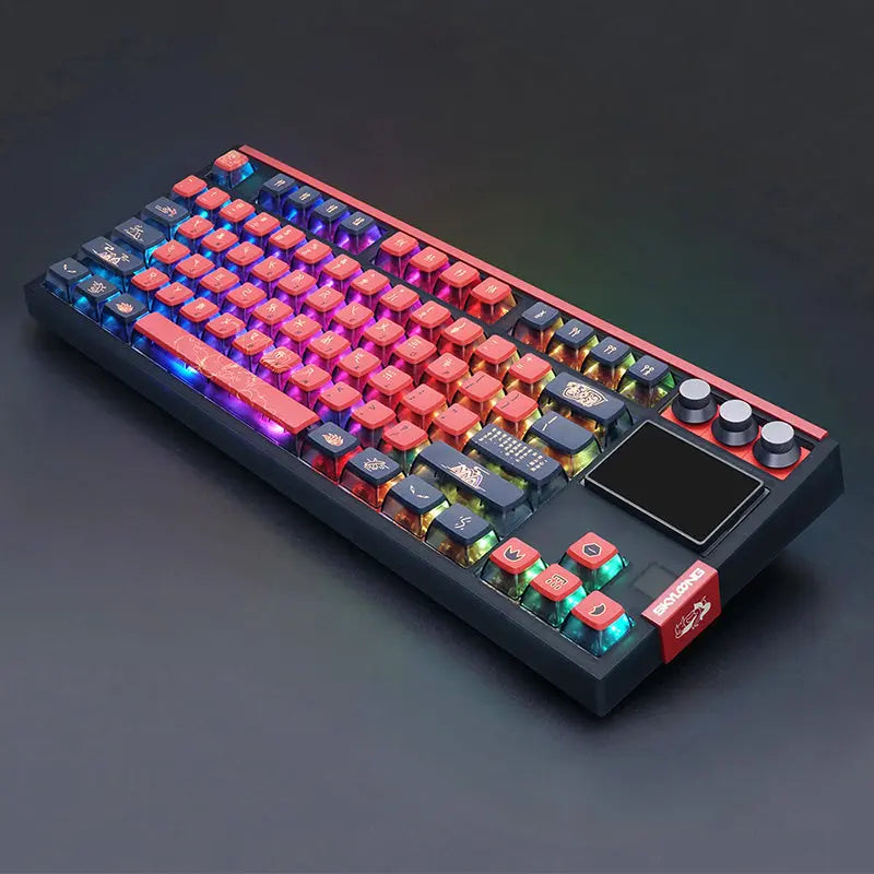 SKYLOONG GK87 Pro Spartan Wireless Mechanical Keyboard with TFT Screen -  keycapcovers
