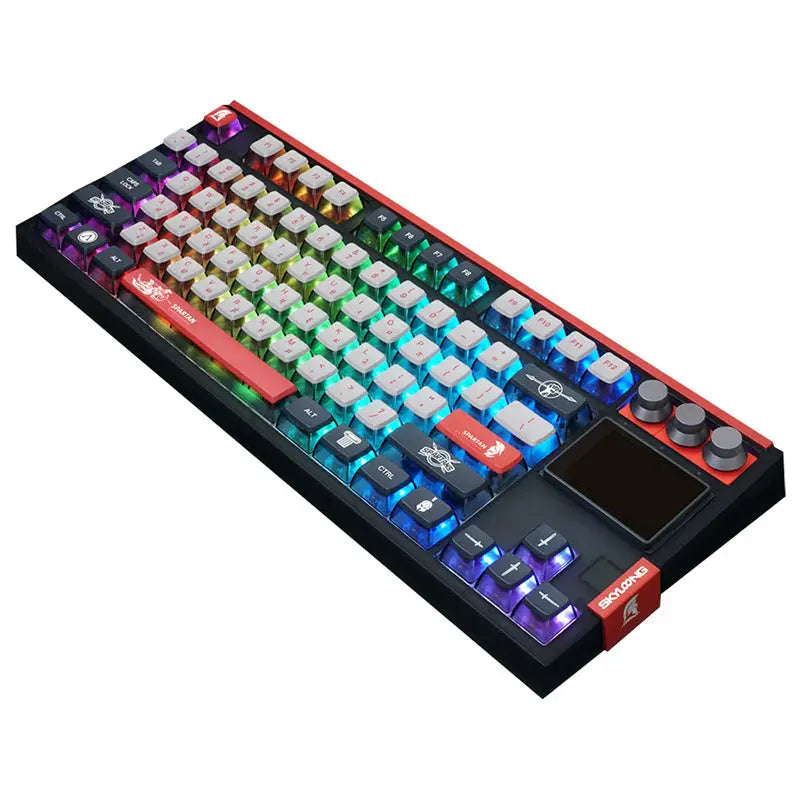 SKYLOONG GK87 Pro Spartan Wireless Mechanical Keyboard with TFT Screen -  keycapcovers