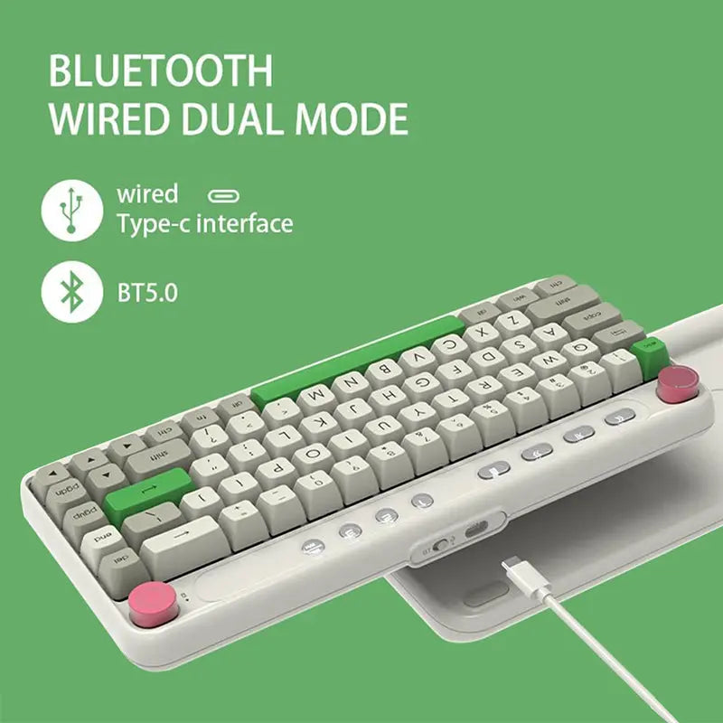 FirstBlood B21 Retro Mechanical Keyboard with Cherry Switch FirstBlood