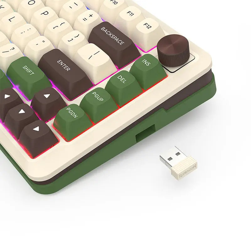 WhatGeek x Redragon K681 Tri-mode Mechanical Keyboard Redragon