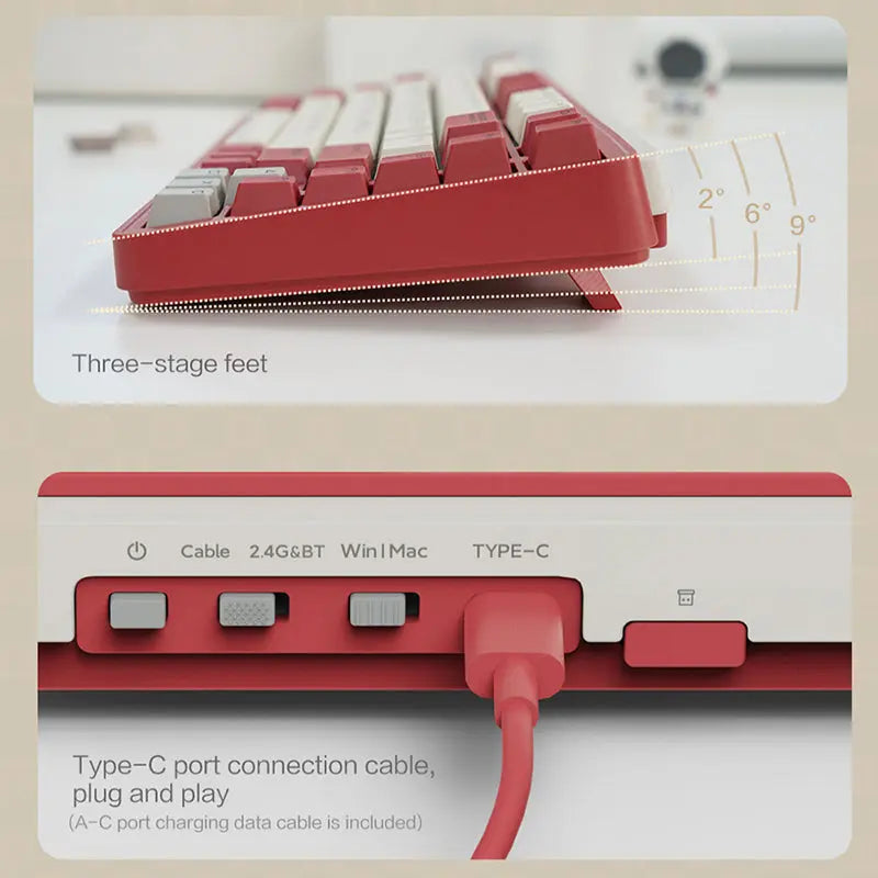 Xiaomi x MIIIW Art Series Z830 Wireless Mechanical Keyboard -  keycapcovers