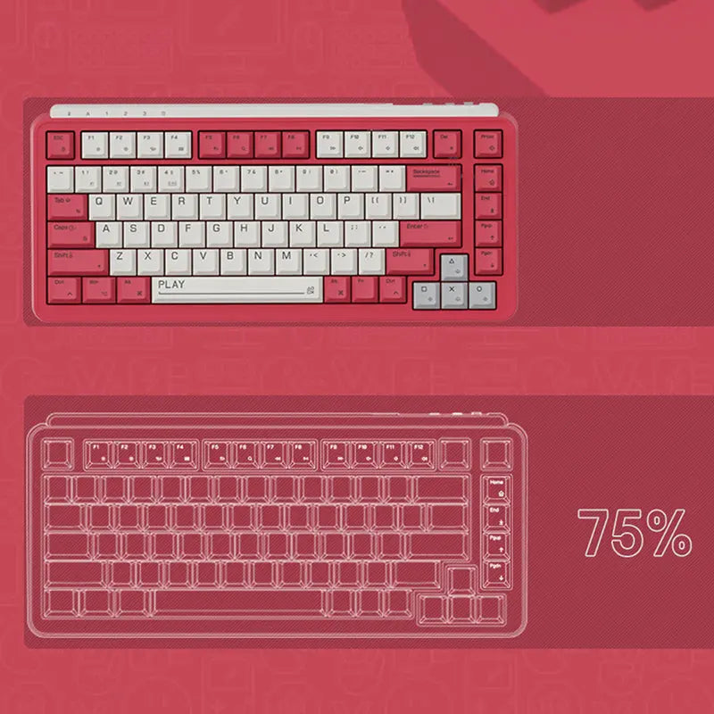 Xiaomi x MIIIW Art Series Z830 Wireless Mechanical Keyboard -  keycapcovers