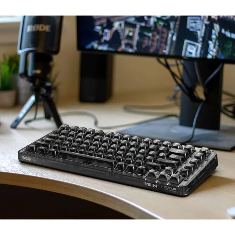Xiaomi x MIIIW BlackIO 83 QMK VIA Wireless Mechanical Keyboard -  keycapcovers