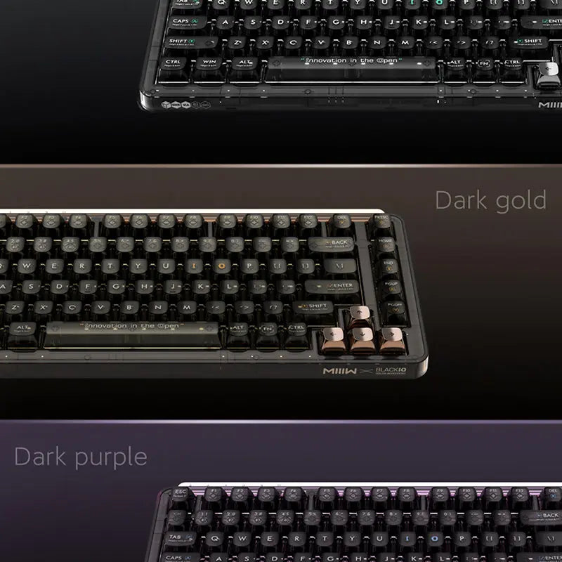 Xiaomi x MIIIW BlackIO 83 QMK VIA Wireless Mechanical Keyboard -  keycapcovers