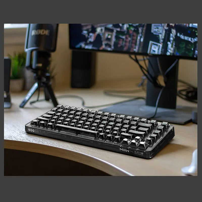 Xiaomi x MIIIW BlackIO 83 QMK VIA Wireless Mechanical Keyboard -  keycapcovers