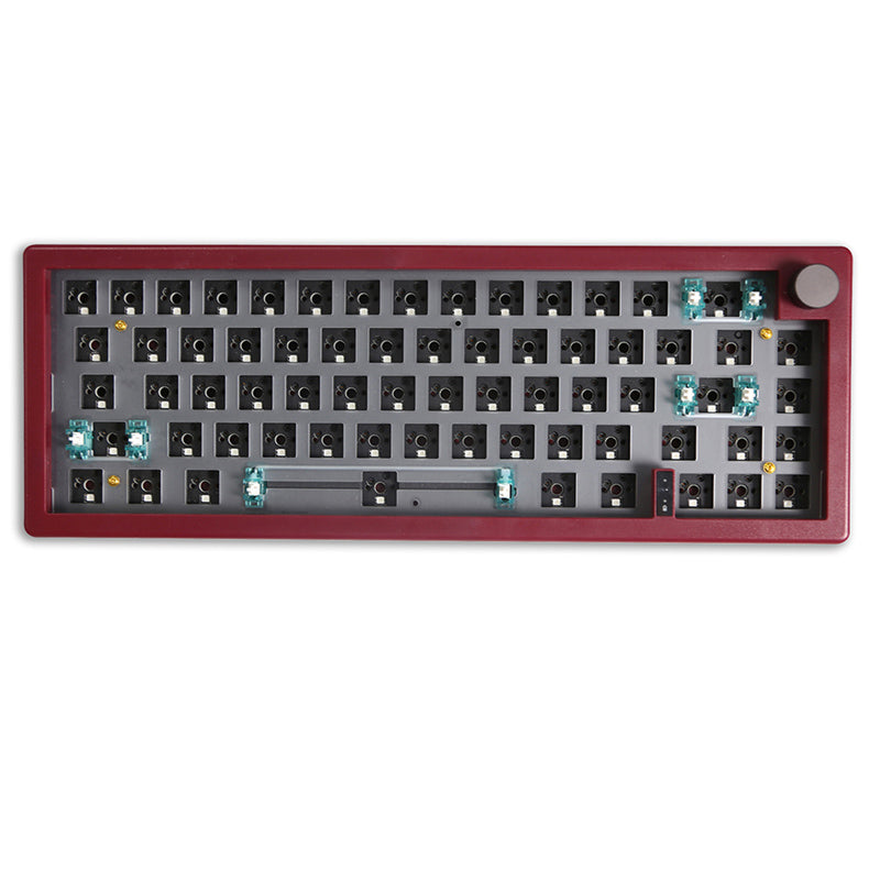 ZUOYA GMK67 Gasket Triple-mode Gaming Keyboard DIY Kit -  keycapcovers