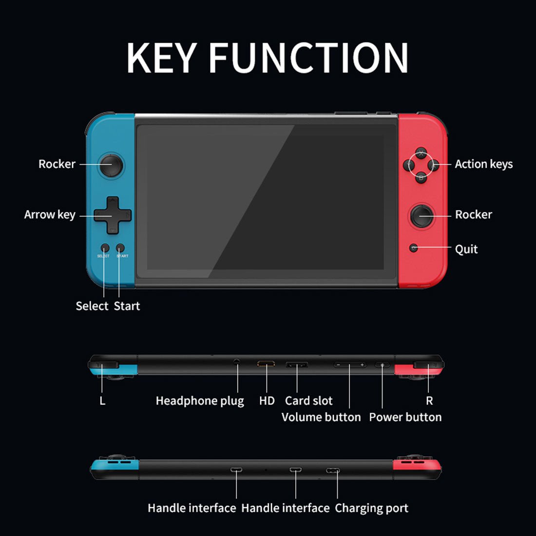 Powkiddy X70 Retro Game Console