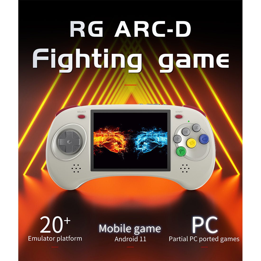 Anbernic RG ARC-D Six-Key Fighting Game Console