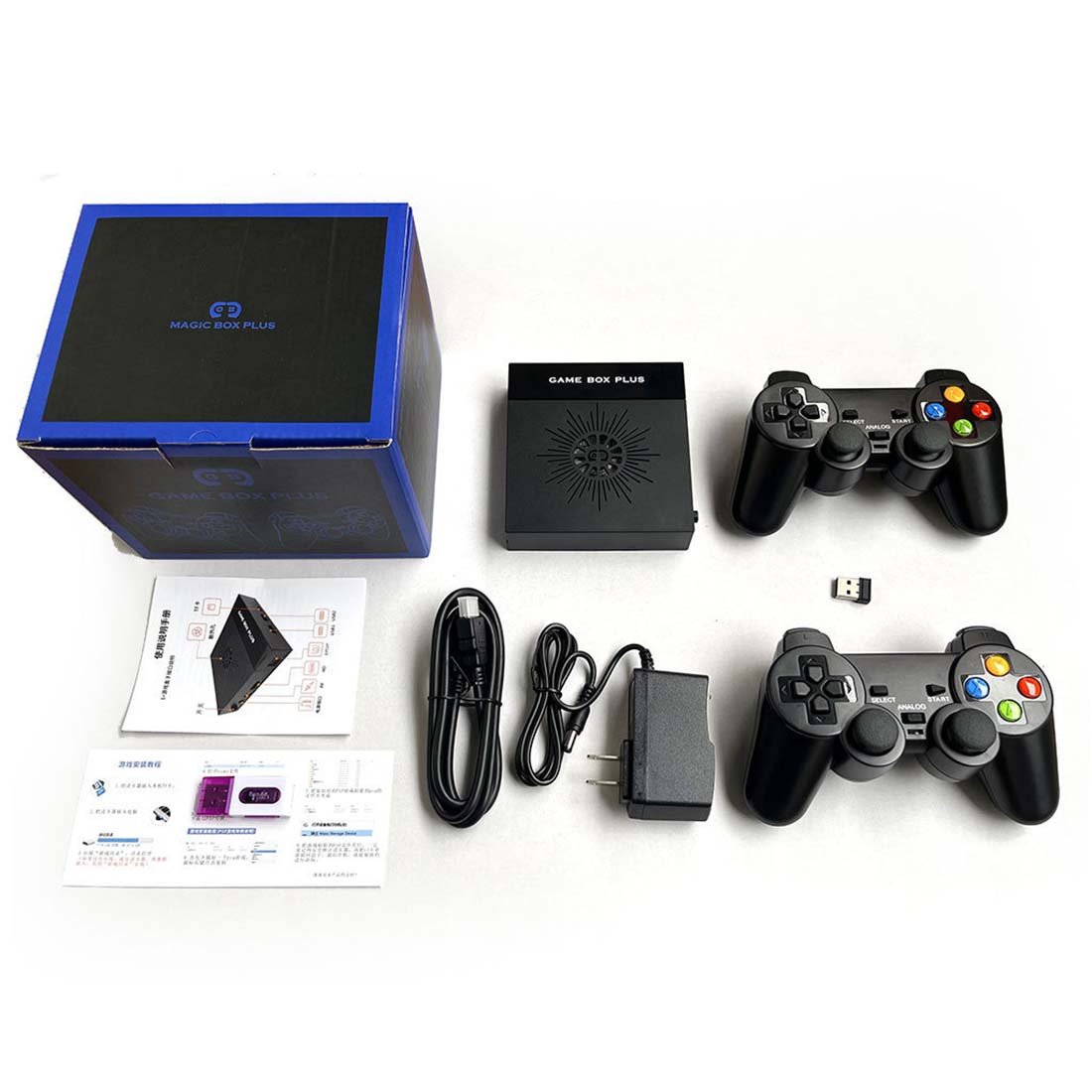 X6 HD Mini Retro Video Game Wireless Dual Controllers