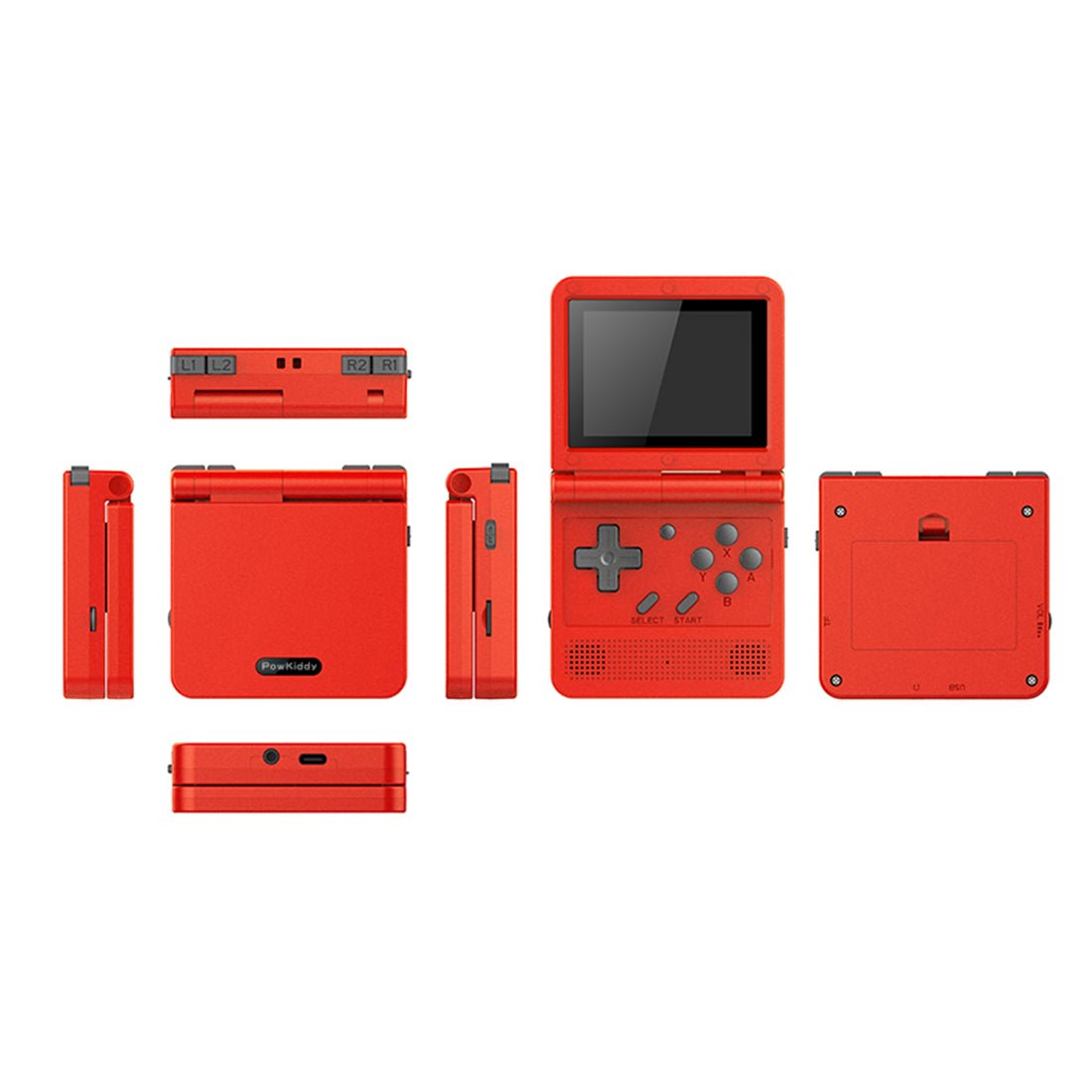 Powkiddy V90 Mini Foldable Handheld Game Console