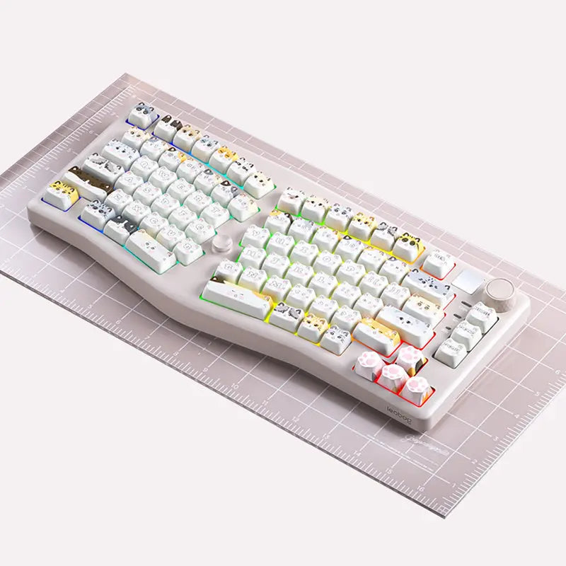 WhatGeek x LEOBOG Alice A75 Wireless Mechanical Keyboard -  keycapcovers