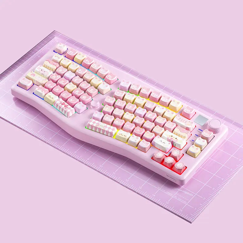 WhatGeek x LEOBOG Alice A75 Wireless Mechanical Keyboard -  keycapcovers