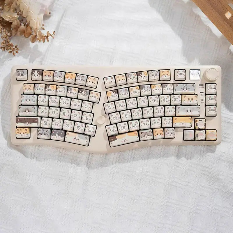 WhatGeek x LEOBOG Alice A75 Wireless Mechanical Keyboard -  keycapcovers