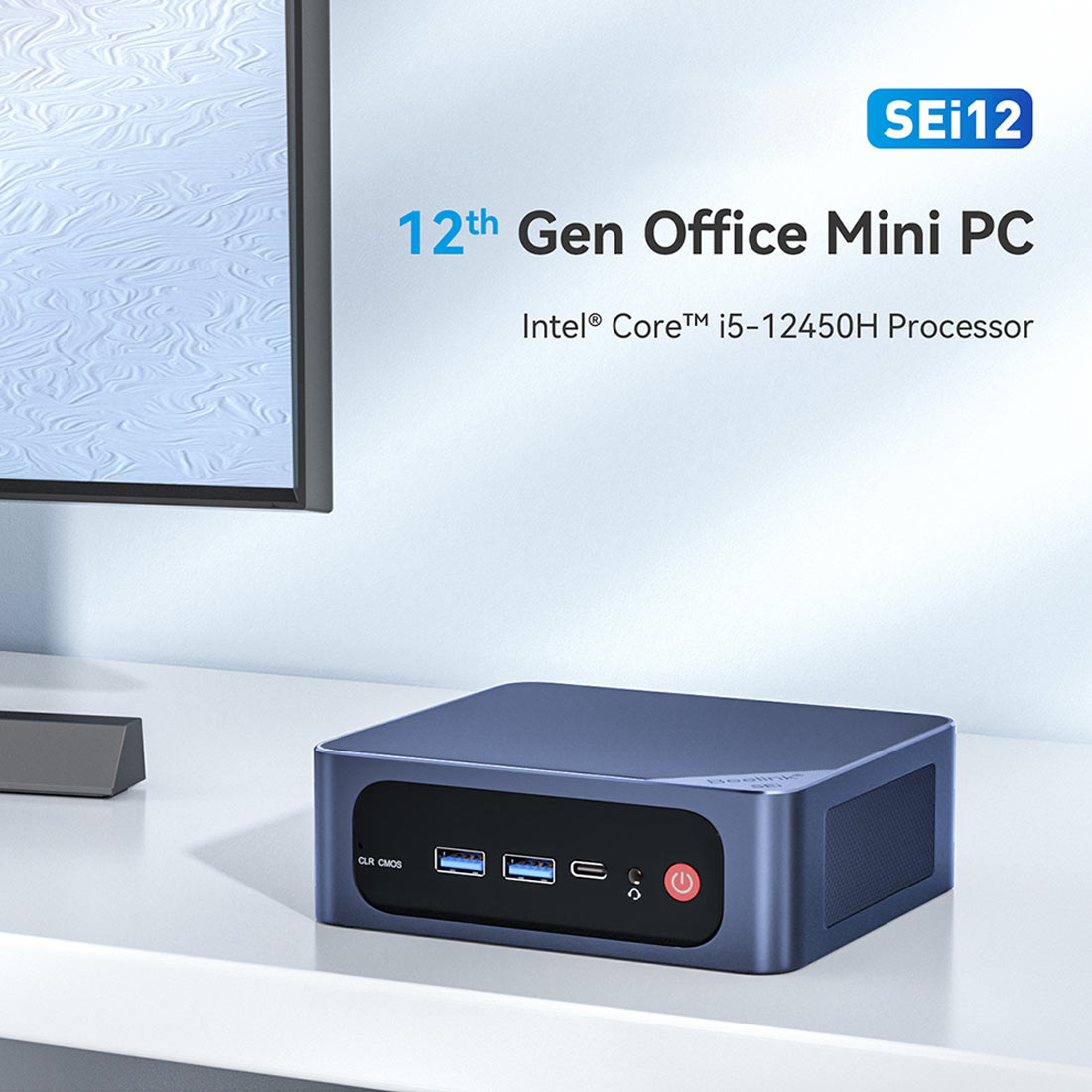 Beelink SEi12 i5-12450H Gaming Mini PC Computer