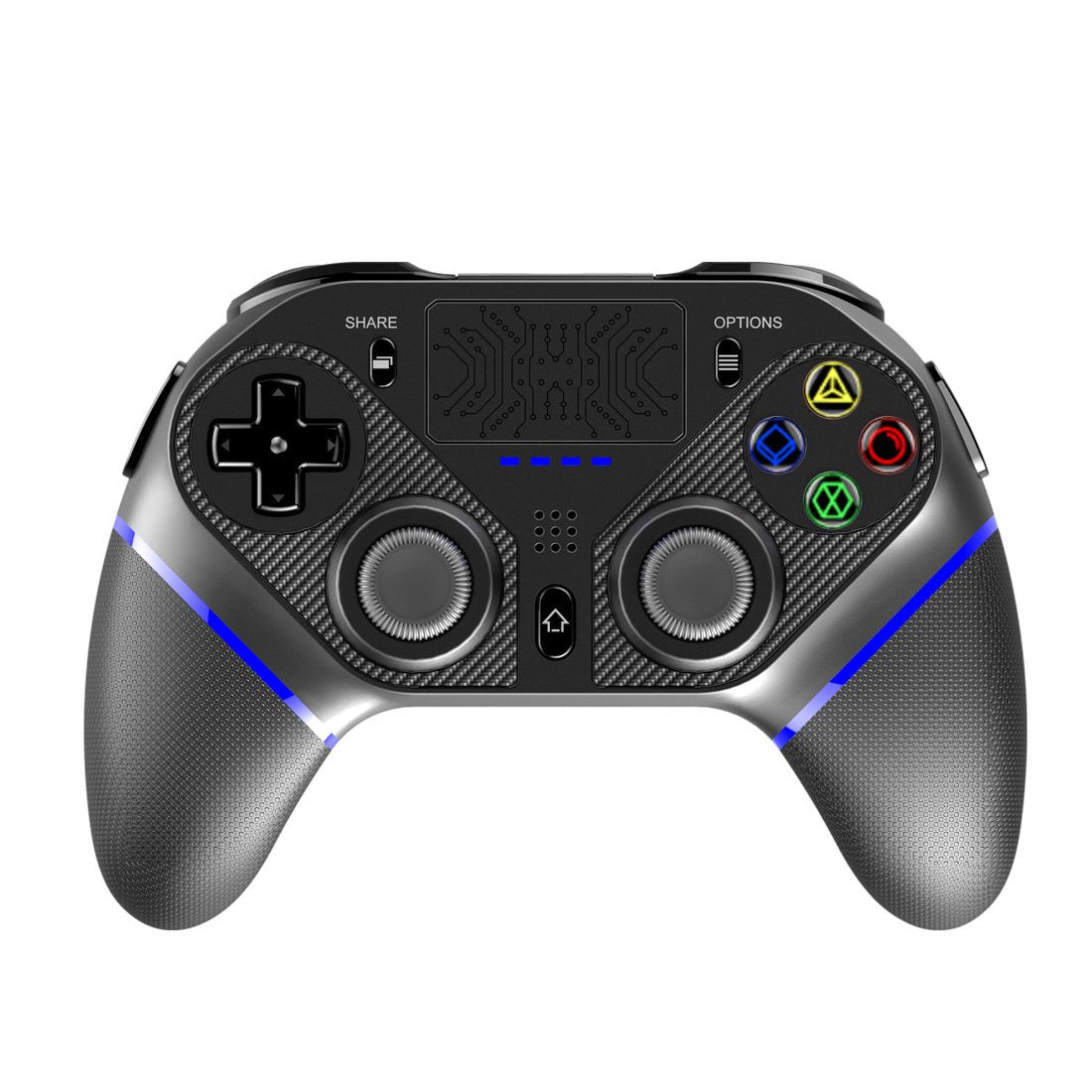 P4 Wireless Gamepad Programmable Bluetooth Joystick