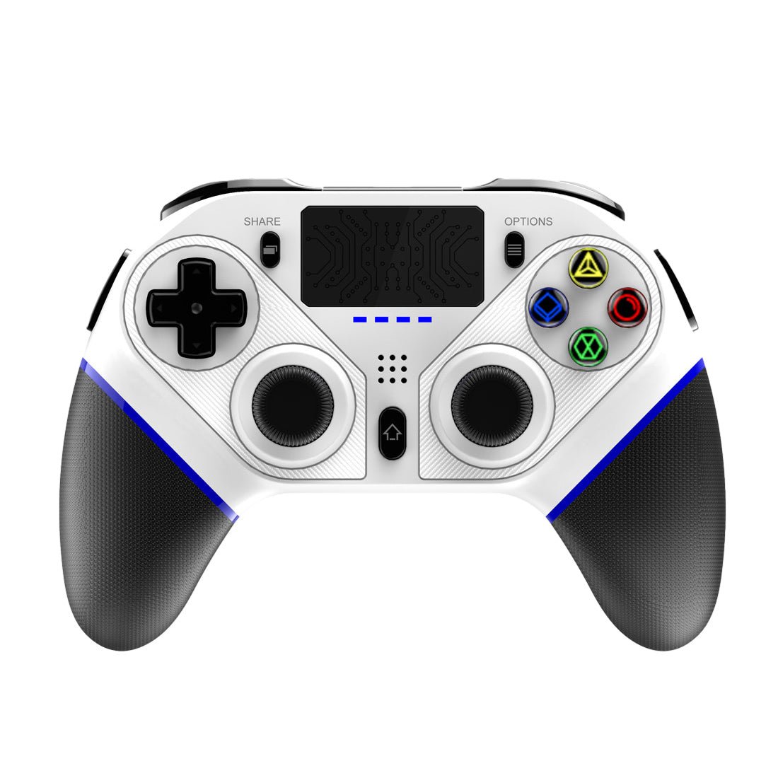 P4 Wireless Gamepad Programmable Bluetooth Joystick