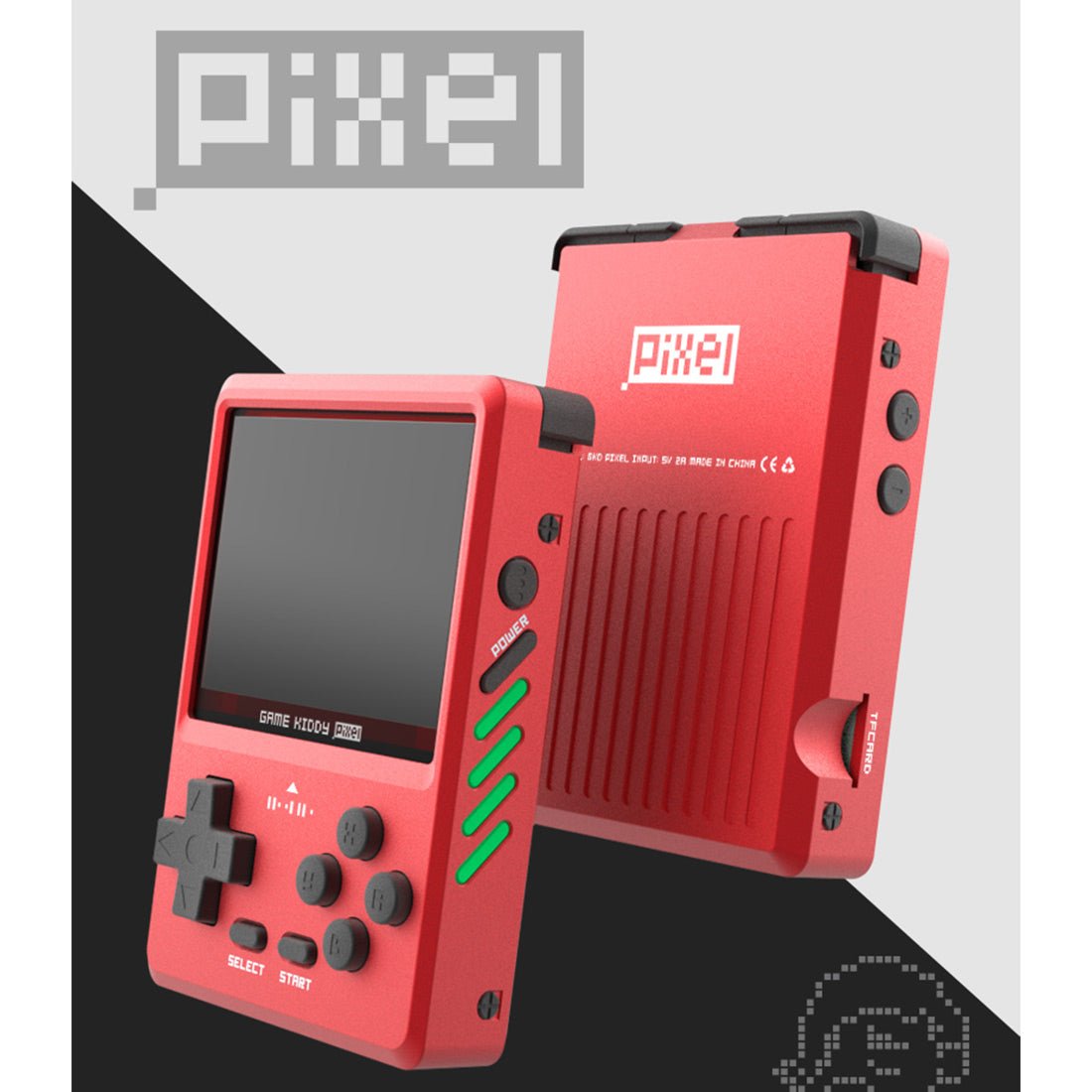 GKD PIXEL 2.4-Inch Metal Portable Handheld Game Console