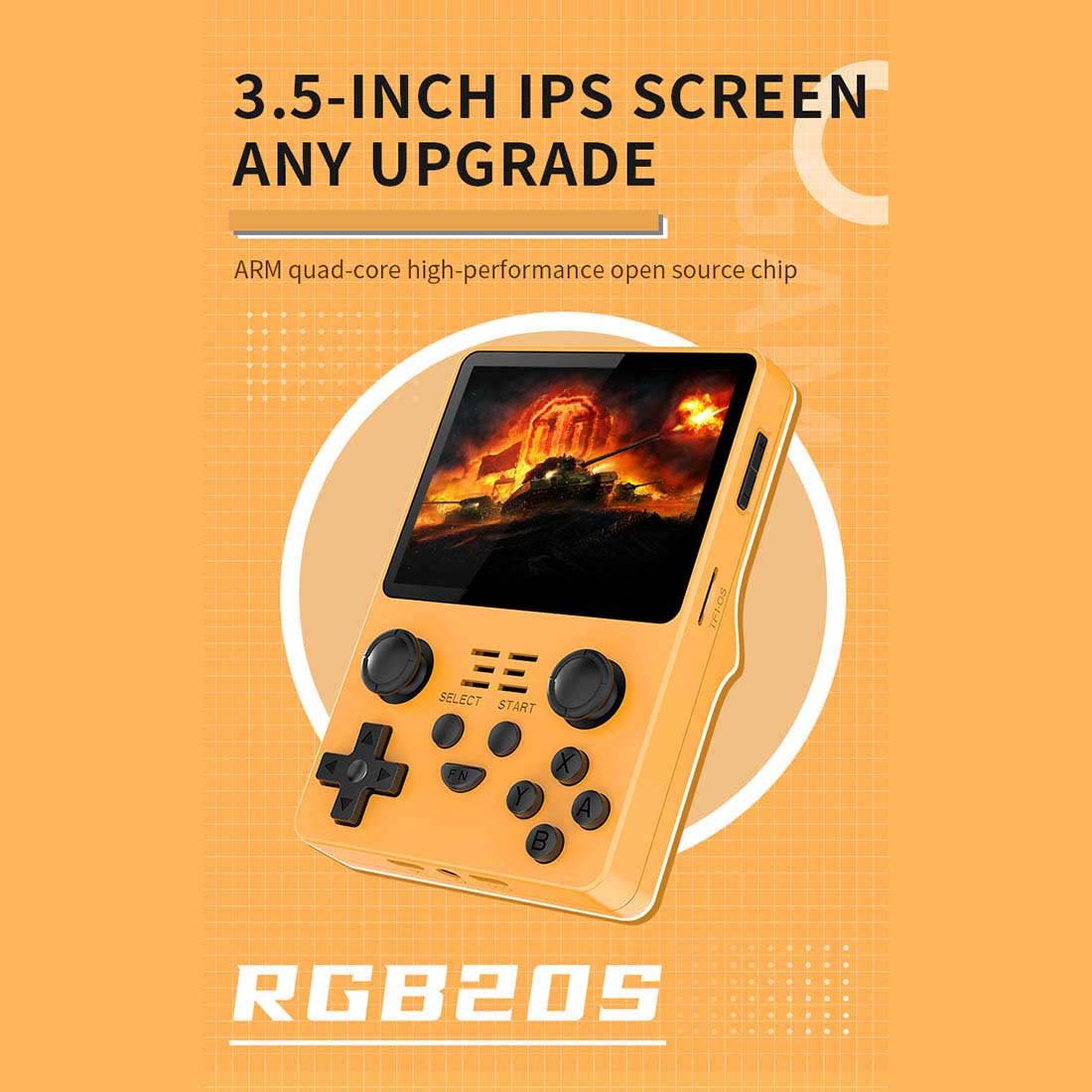 Powkiddy RGB20S Handheld Game Console