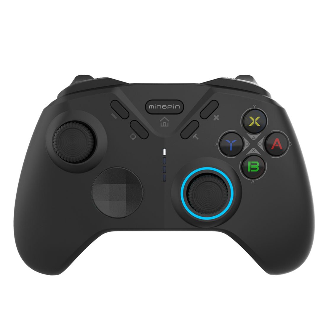 Wireless Game Controller with Motion Sensing and LED (Black)