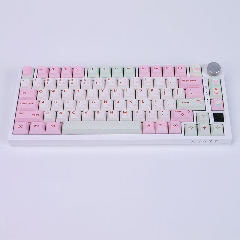 Ajazz AK820 Pro Mechanical Keyboard Creamy Keyboard -  keycapcovers