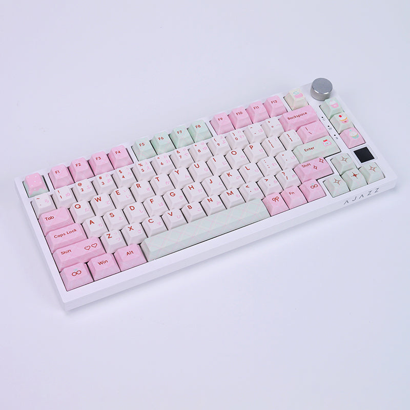 Ajazz AK820 Pro Mechanical Keyboard Creamy Keyboard -  keycapcovers